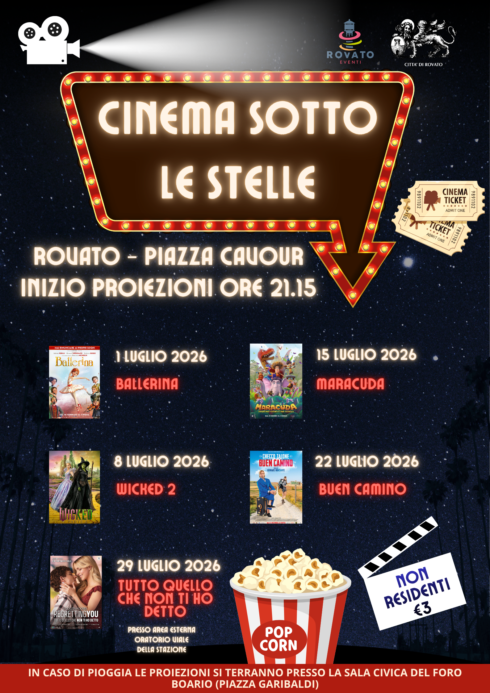 Immagine Cinema sotto le stelle